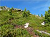 Parkplatz Innerfragant - Baumbachspitze